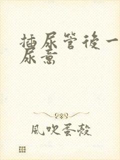 插尿管后一直有尿意