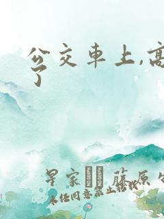 公交车上,高潮了
