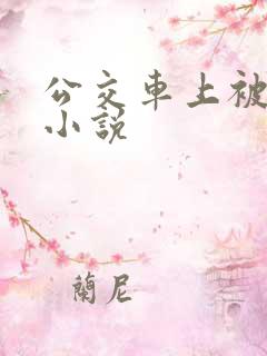 公交车上被嗯啊小说