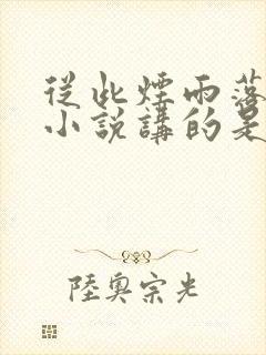 从此烟雨落金城小说讲的是