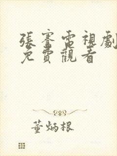 张骞电视剧大全免费观看