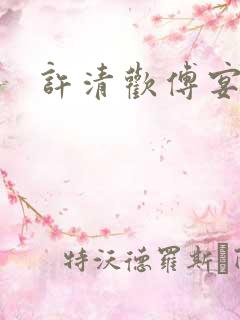 许清欢傅宴时