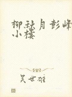 柳秋月彭峰月满小楼