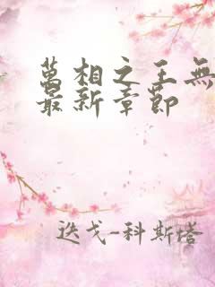 万相之王无弹窗最新章节