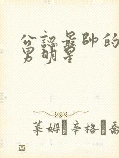 公认最帅的十大男明星