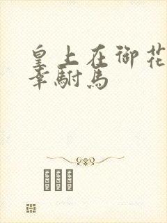皇上在御花园宠幸驸马