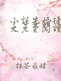 小说先婚后爱全文免费阅读