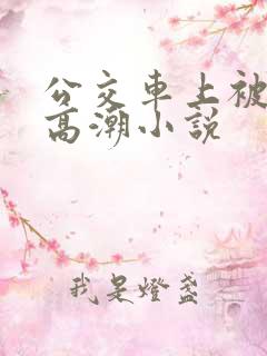 公交车上被摸到高潮小说
