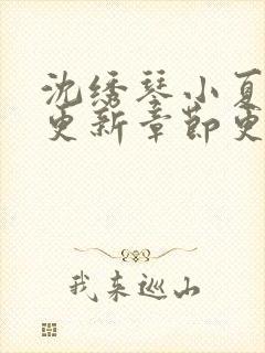 沈绣琴小夏最新更新章节更新时间