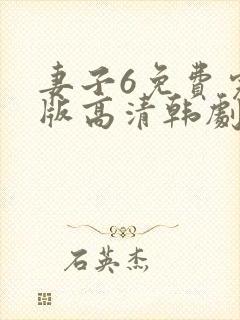 妻子6免费完整版高清韩剧在线观看全集