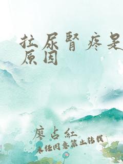 拉尿肾疼是什么原因