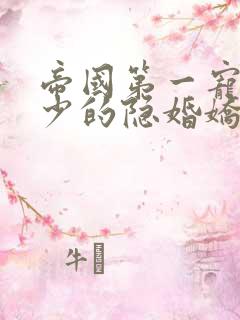 帝国第一宠:霍少的隐婚娇妻
