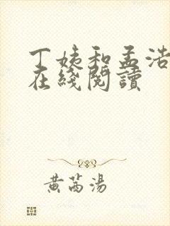丁姨和孟浩小说在线阅读