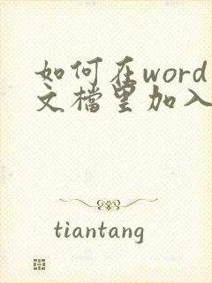 如何在word文档里加入pdf文件