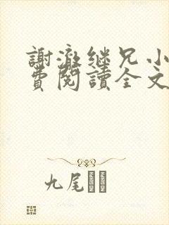 谢澈继兄小说免费阅读全文无弹窗