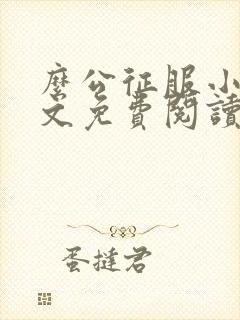 么公征服小说全文免费阅读