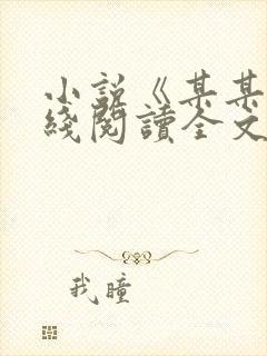 小说《某某》在线阅读全文