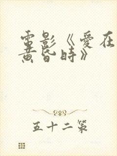 电影《爱在日落黄昏时》