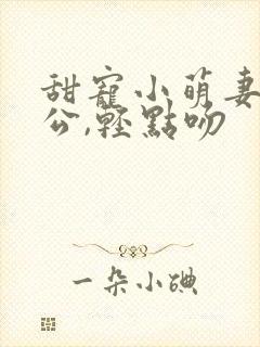 甜宠小萌妻:老公,轻点吻
