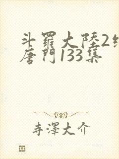 斗罗大陆2绝世唐门133集