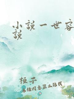 小说一世容安小说