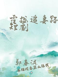 霍总追妻路漫漫短剧
