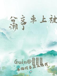 公交车上被摸高潮了