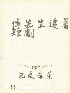 傅先生追着我宠短剧