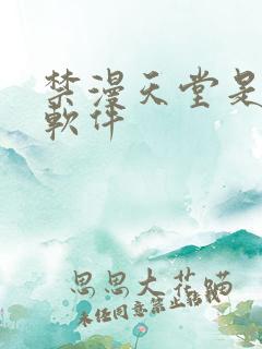 禁漫天堂是什么软件