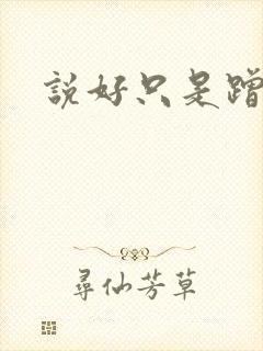 说好只是蹭蹭
