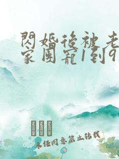 闪婚后被老公全家团宠1到9集观看