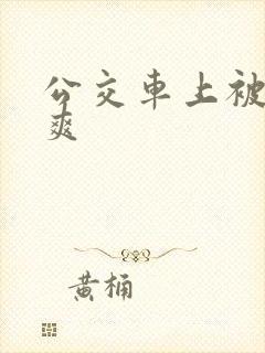公交车上被强好爽
