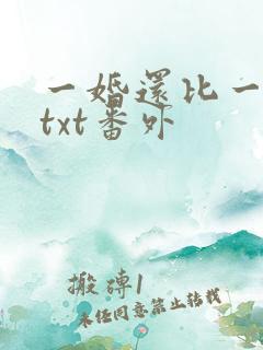 一婚还比一婚高txt番外