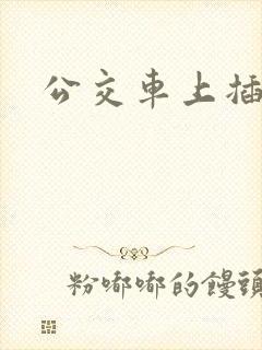 公交车上插女生