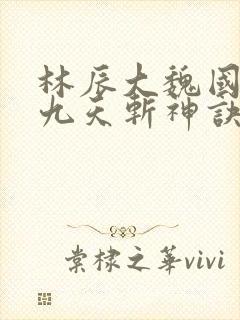 林辰大魏国小说九天斩神诀
