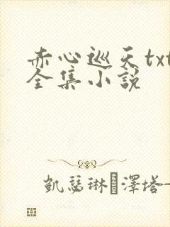 赤心巡天txt全集小说