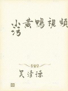 小黄鸭视频下载污