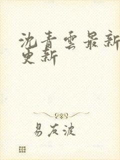 沈青云最新章节更新