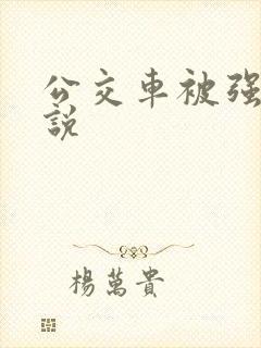 公交车被强的小说