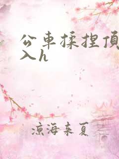 公车揉捏顶弄伸入h
