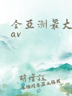 全亚洲最大最全av