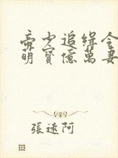 帝少追缉令天才萌宝亿万妻