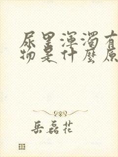 尿里浑浊有沉淀物是什么原因