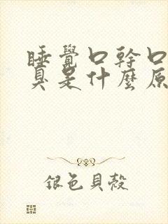 睡觉口干口苦口臭是什么原因引起的