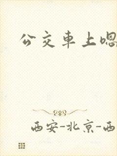 公交车上嗯嗯嗯