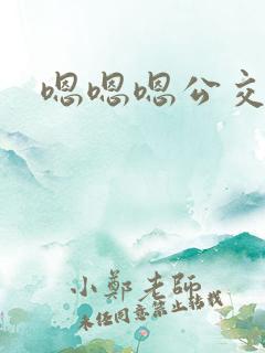 嗯嗯嗯公交车上