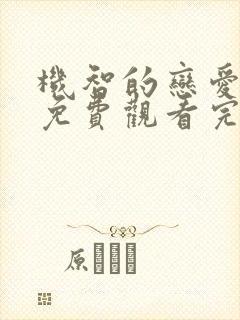机智的恋爱生活免费观看完整版
