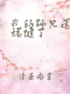我的师兄还是太稳健了