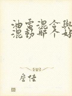 油电混合与插电混动哪个好