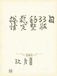 总裁的33日索情完整版